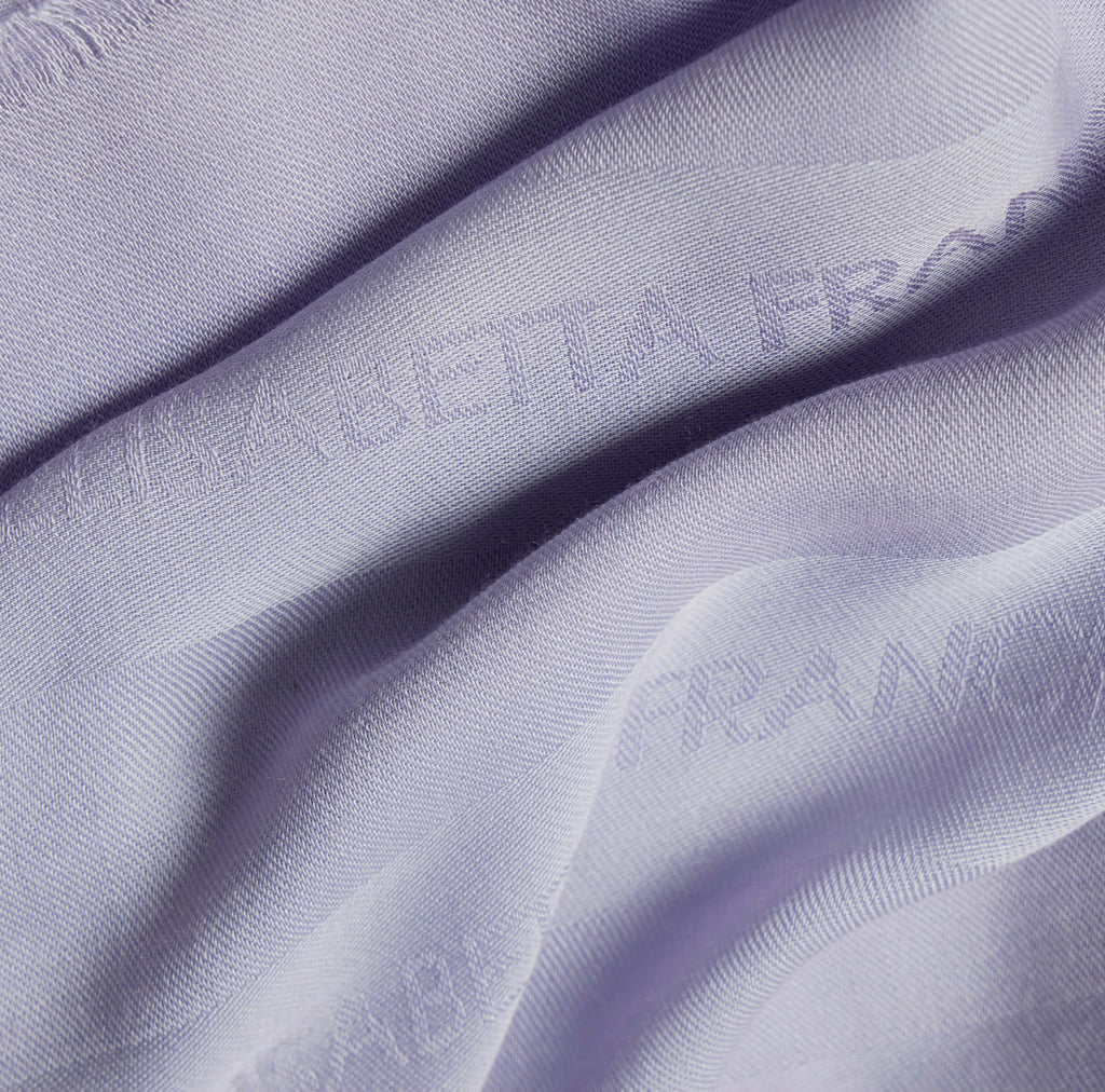 Foulard Elisabetta Franchi SC14F61E2 in viscosa e modal con righe jacquard