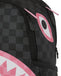 ZAINO SPRAYGROUND 8276 PINK AND BLACK TEAR SIP SAVAGE BACKPACK