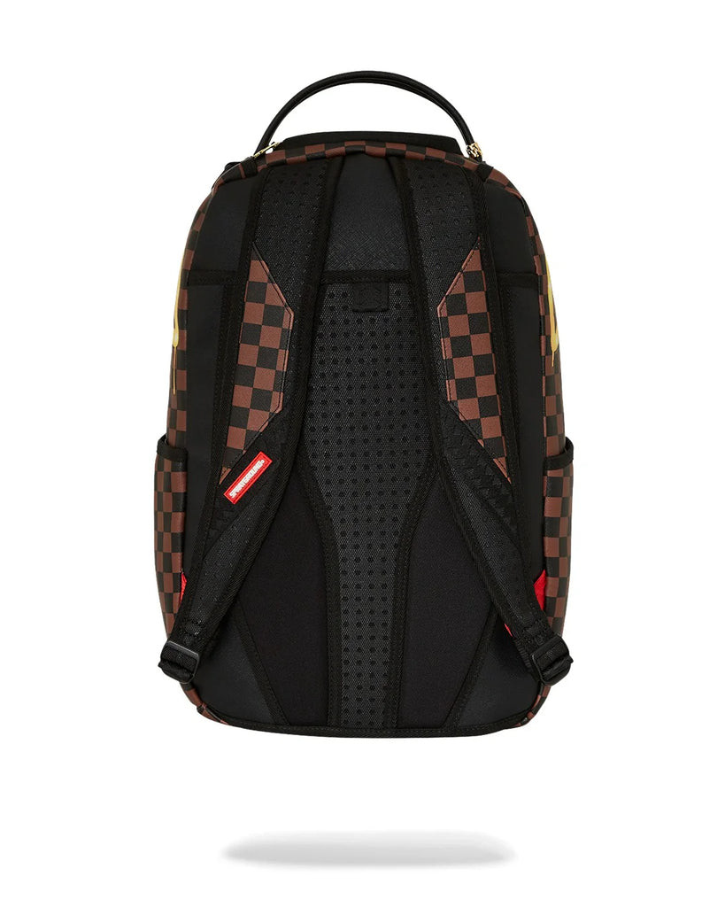 ZAINO SPRAYGROUND ART7257 RICHIE RICH GOLD SHARKMOUTH DLXSV BACKPACK