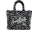 Borsa Saint Barth VAMI024 002691 Vanity Mini Felt Zebra
