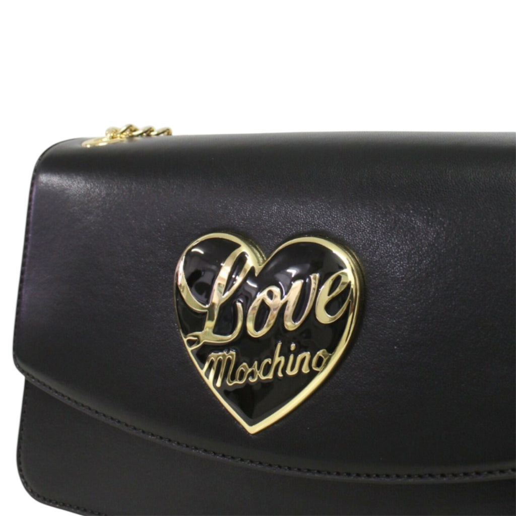 Borsa Love Moschino JC4184 Flap Bag Cuore Nero