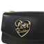 Borsa Love Moschino JC4184 Flap Bag Cuore Nero