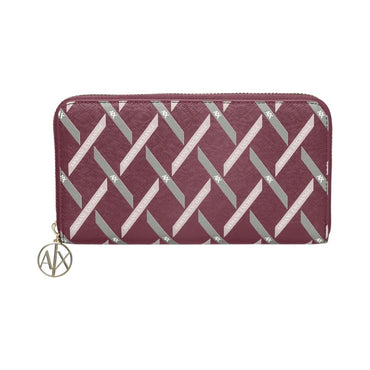 Portafoglio armani exchange XW000359 AF17155 All-over bordeaux
