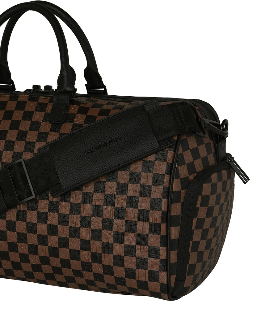 BORSONE SPRAYGROUND 8235 CHECK 2 EMBOSS DUFFLE