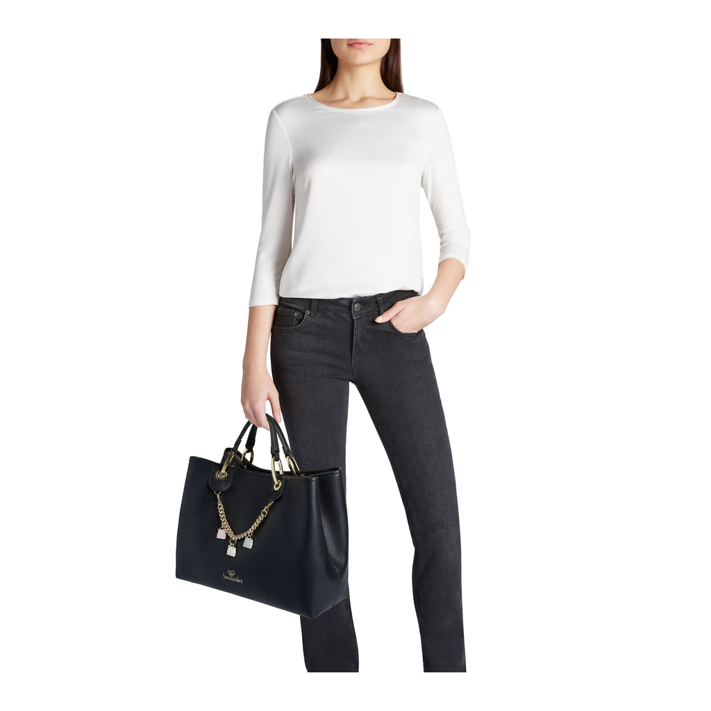 Borsa Braccialini B18191 Beth Medium con charms borsette pendenti