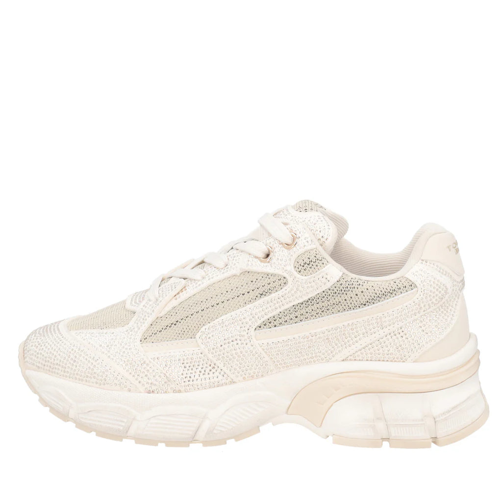 Sneaker Tosca Blu SS2608S083 Mirabel in pelle scamosciata e tessuto colore beige