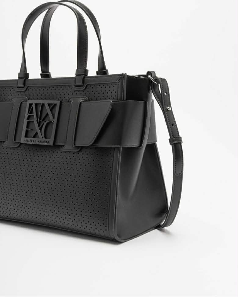 Borse Armani Exchange XW000920 AF22626 Tote big traforata