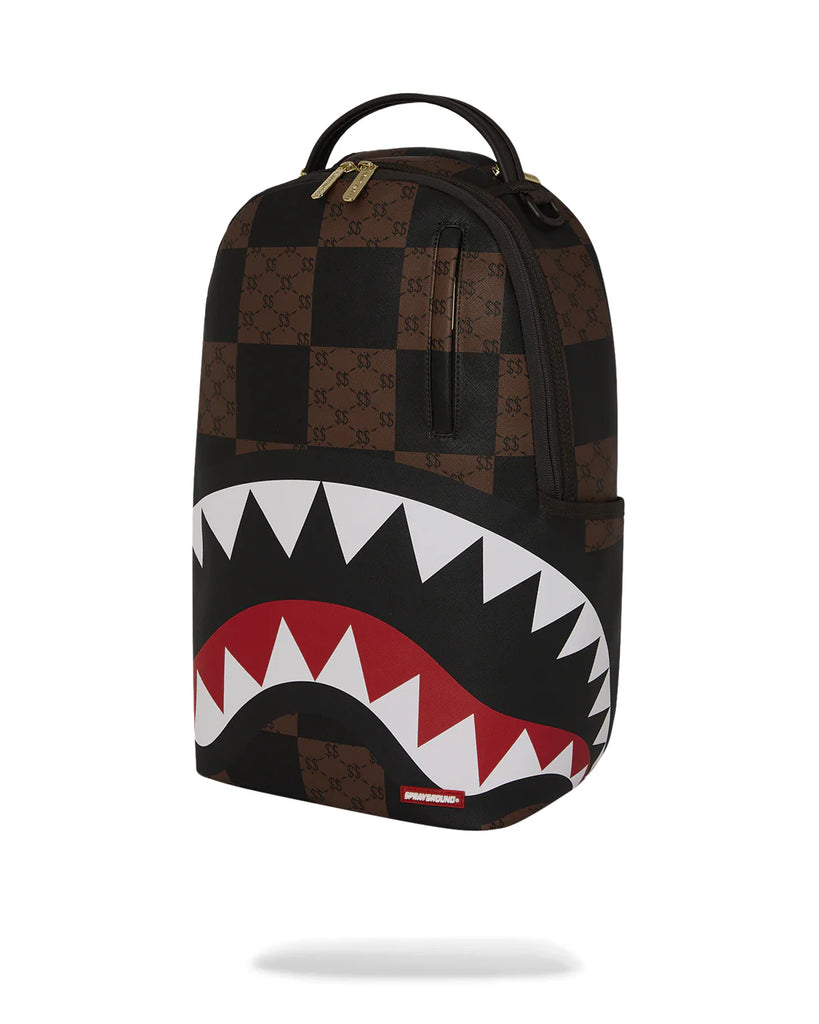 ZAINO SPRAYGROUND 6263 ENLARGED CHECK PARIS DLXSV BACKPACK