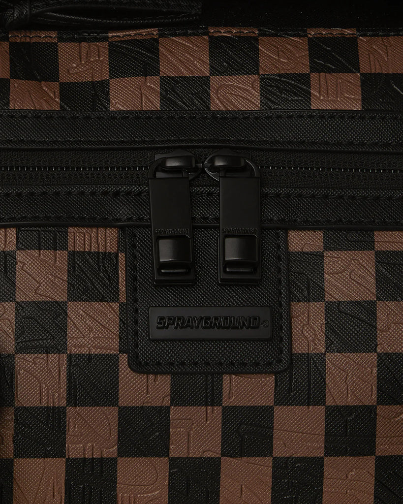 BORSONE SPRAYGROUND 8235 CHECK 2 EMBOSS DUFFLE
