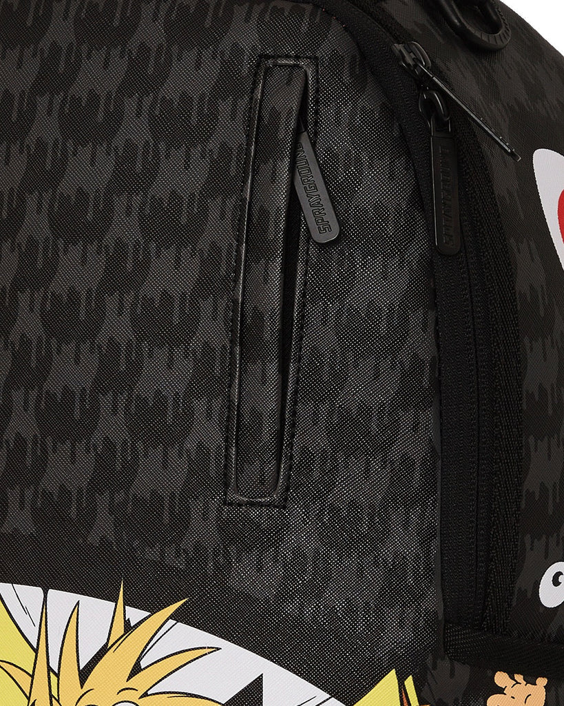 ZAINO SPRAYGROUND ART7417 90S NICK CRAMMED REVEAL DLXSV BACKPACK