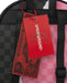 ZAINO SPRAYGROUND 8276 PINK AND BLACK TEAR SIP SAVAGE BACKPACK