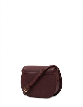 Borsa Pollini SC4644 Burgundy Crossbody Bag Drop In Mini Grained