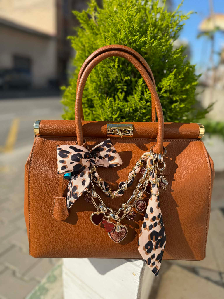 Borsa Luxyra Kelly Bag con charm