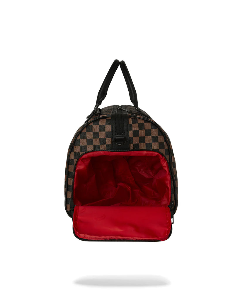 BORSONE SPRAYGROUND 8235 CHECK 2 EMBOSS DUFFLE