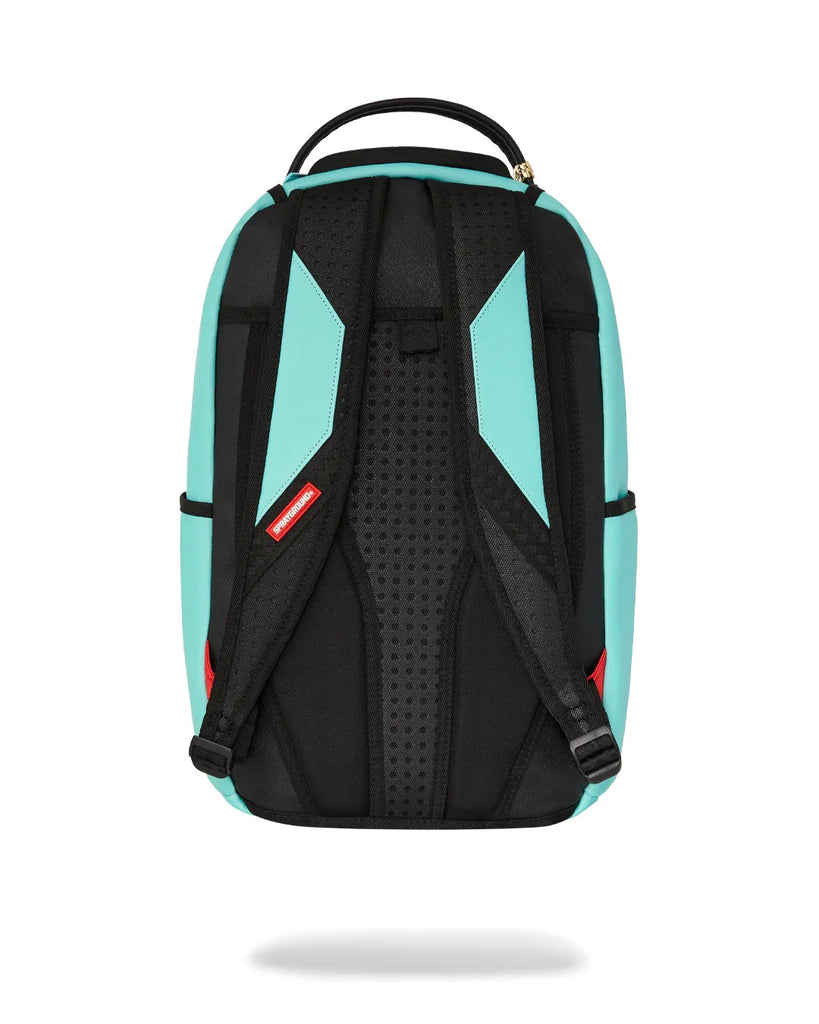 ZAINO SPRAYGROUND ART7015 SHARK CENTRAL AQUA DLXSV BACKPACK
