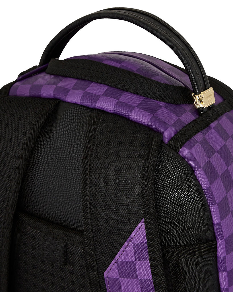 ZAINO SPRAYGROUND ART7645 PURPLE SHARK SHARKS IN PARIS DLXSV BACKPACK