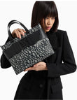 Borsa Armani exchange Tote bag logata Big 942689 3F742