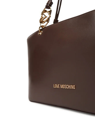 Borsa Love Moschino JC4074 Shopping medaglioni ovali Testa di Moro