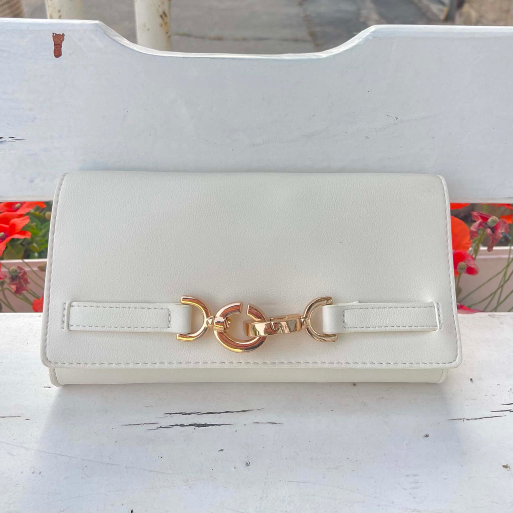 Pochette Alessia & Massimo Con Hardware Dorato 1383
