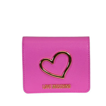 Portafoglio Love moschino JC5506 con cuore gold
