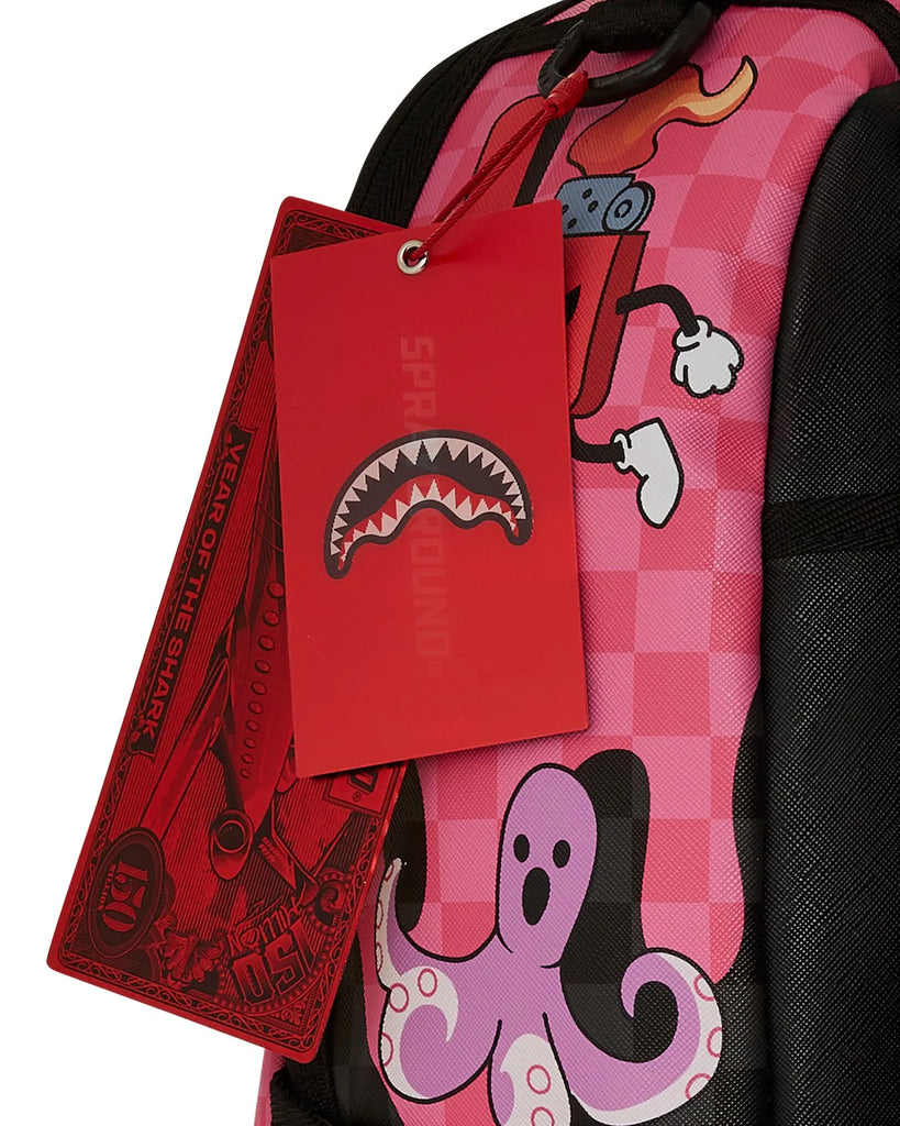 ZAINO SPRAYGROUND ART7604 WTF SKULL DRIP DLXSV BACKPACK