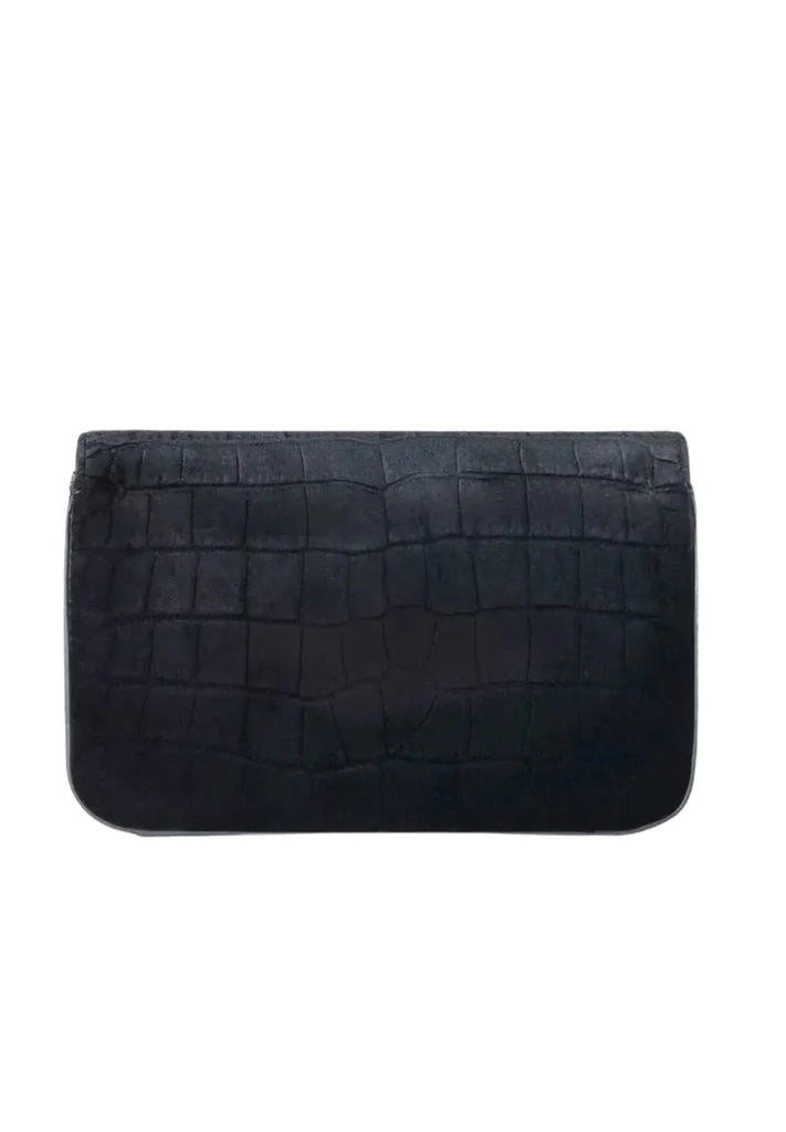 Borsa Elisabetta Franchi BS20A67E2 tracolla piccola in velluto stampa  cocco