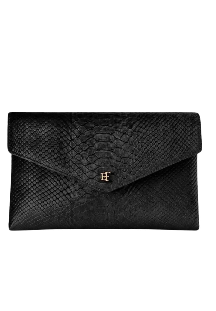 Borsa Elisabetta Franchi BS27A67E2 Tracolla in velluto con stampa cocco