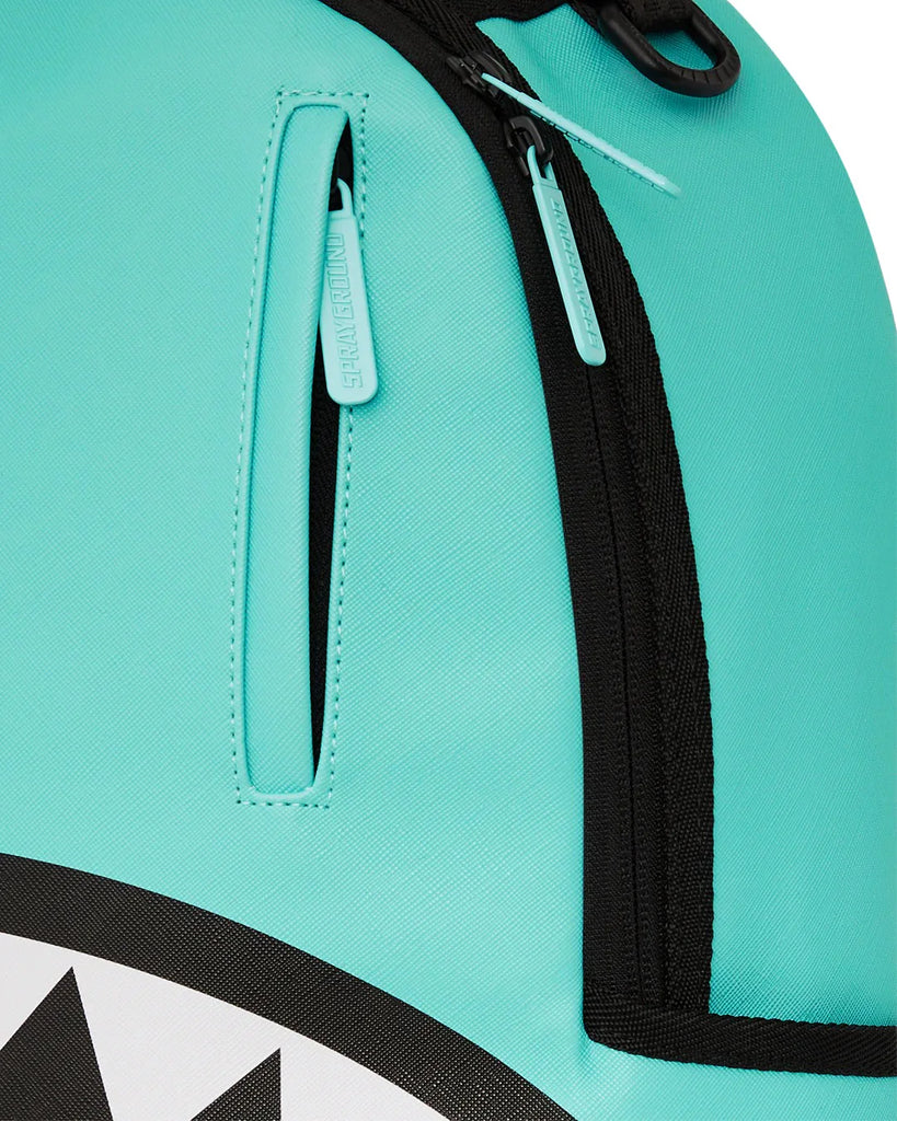 ZAINO SPRAYGROUND ART7015 SHARK CENTRAL AQUA DLXSV BACKPACK