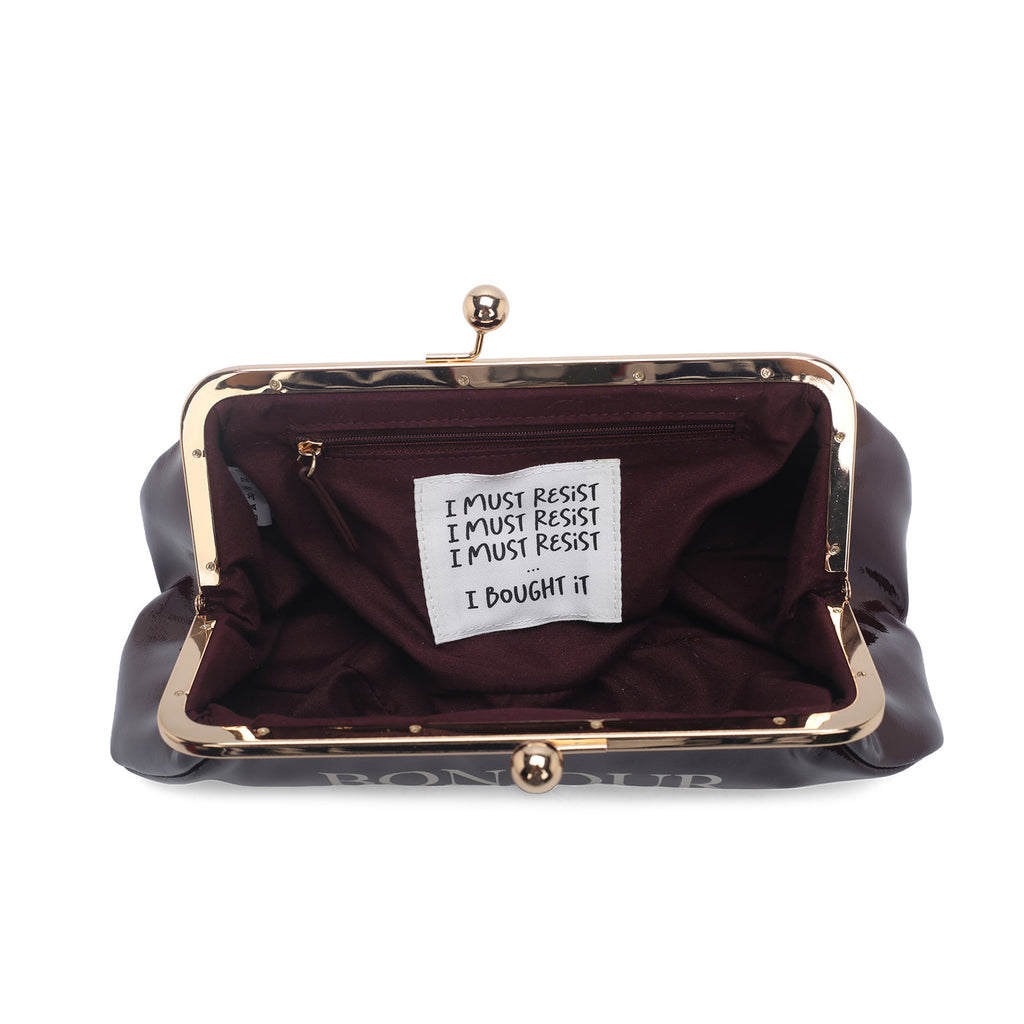 Borsa LePandorine PF2629B73 Pochette Nizza in vernice