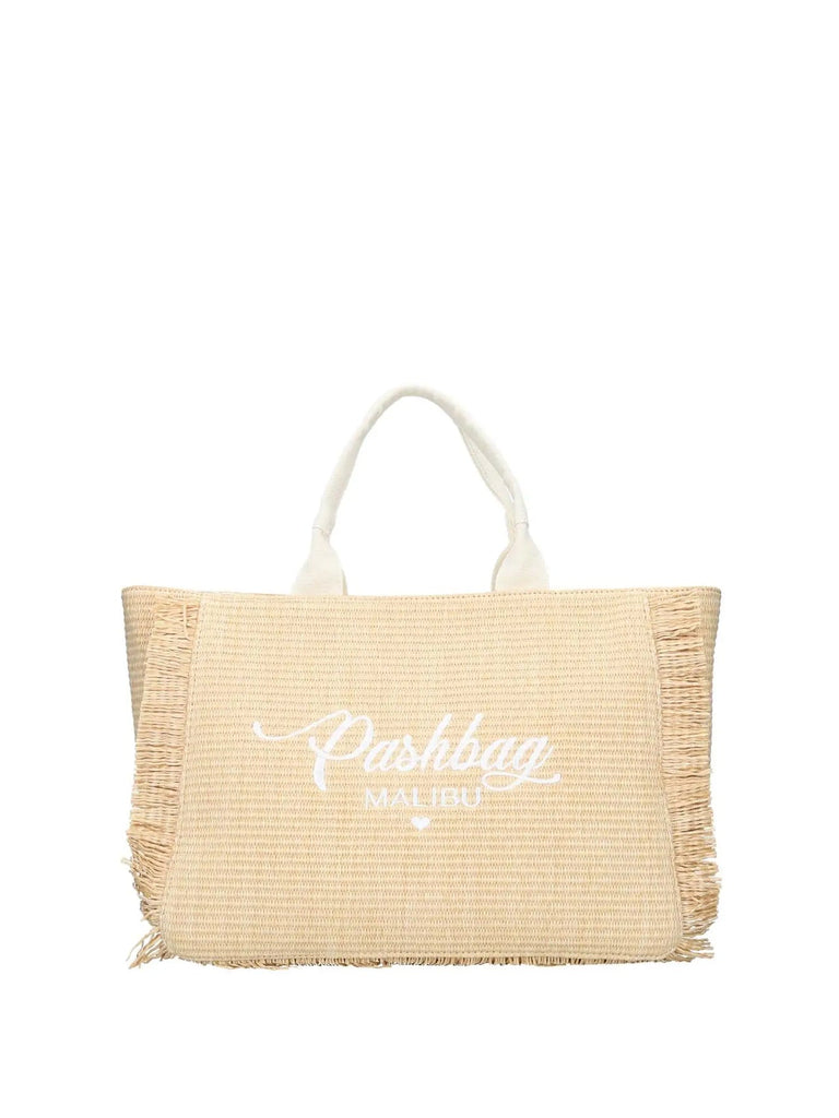 Borsa Pashbag Tote Birdie 17537 in rafia