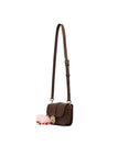 Borse Love Moschino JC4236 a tracolla Bouncing Heart in pelle martellata