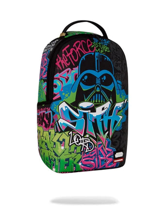 ZAINO SPRAYGROUND 9089 STAR WARS VADER HALF GRAFF BACKPACK