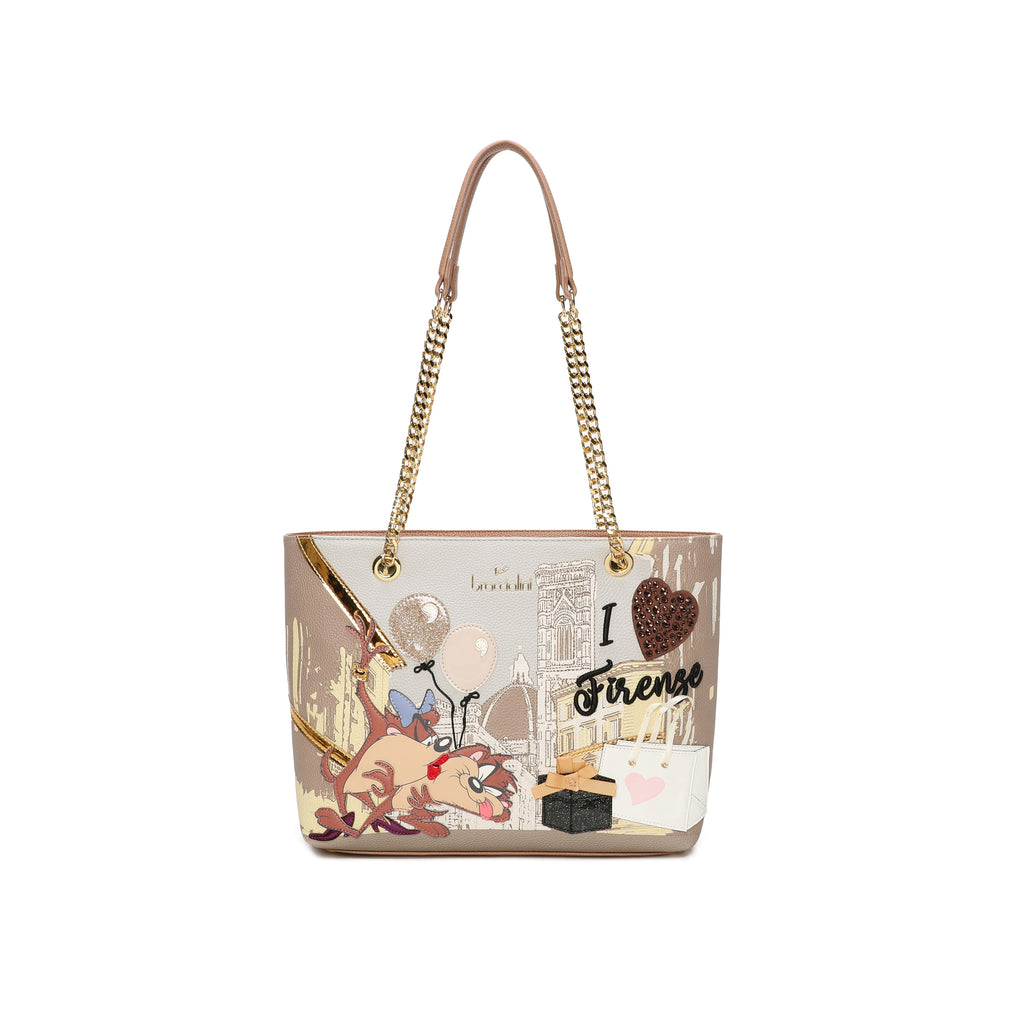 Borsa Braccialini Cartoline LT203 Shopping Firenze