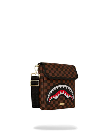 TRACOLLA SPRAYGROUND ART7839 SAWTOOTH SHARKS IN PARIS MESSENGER SLING