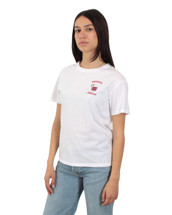 T-shirt Emilie in cotone con ricamo Negroni