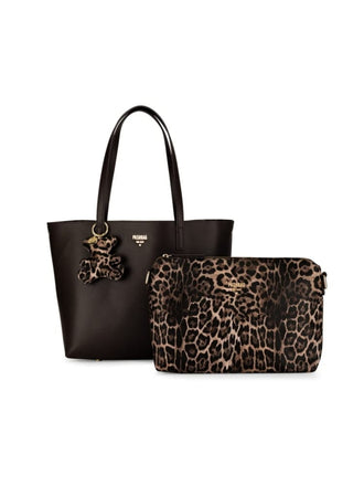 Borsa Pash Bag Shopper Kate con orsetto animalier