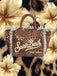 Borsa Mare Saint Barth Vanity Sand Stampa Leopardata VANI001 00190L