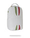 Zaino Sprayground bianco Italy racing stripes backpack 910B6806