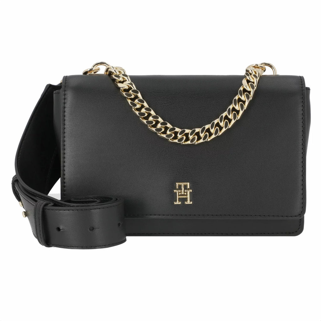 Borsa Tommy Hilfiger Art15725 TH Refined Med Crossover Nero