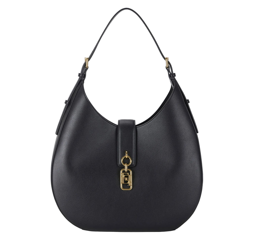 Borsa Elisabetta Franchi BS06A62E2 Hobo tonda con charm