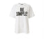 T-Shirt Moschino Couture Donna "BE SIMPLE!" DJ0704