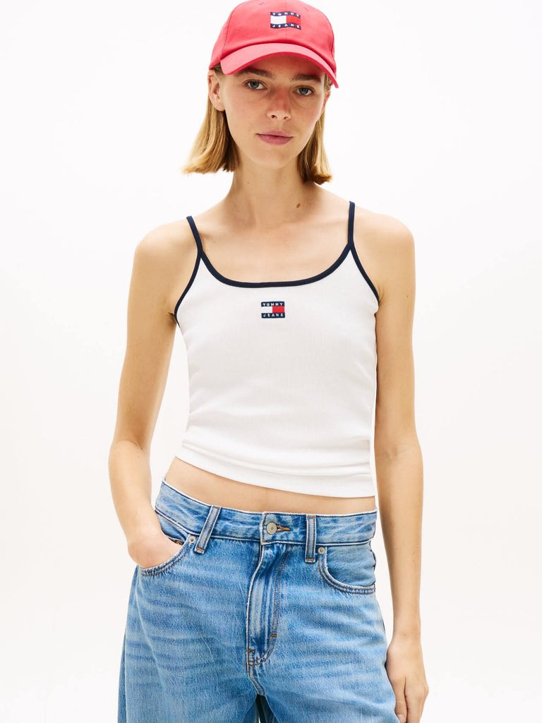 Canotta TJW Slim Badge Strappy Top 22261