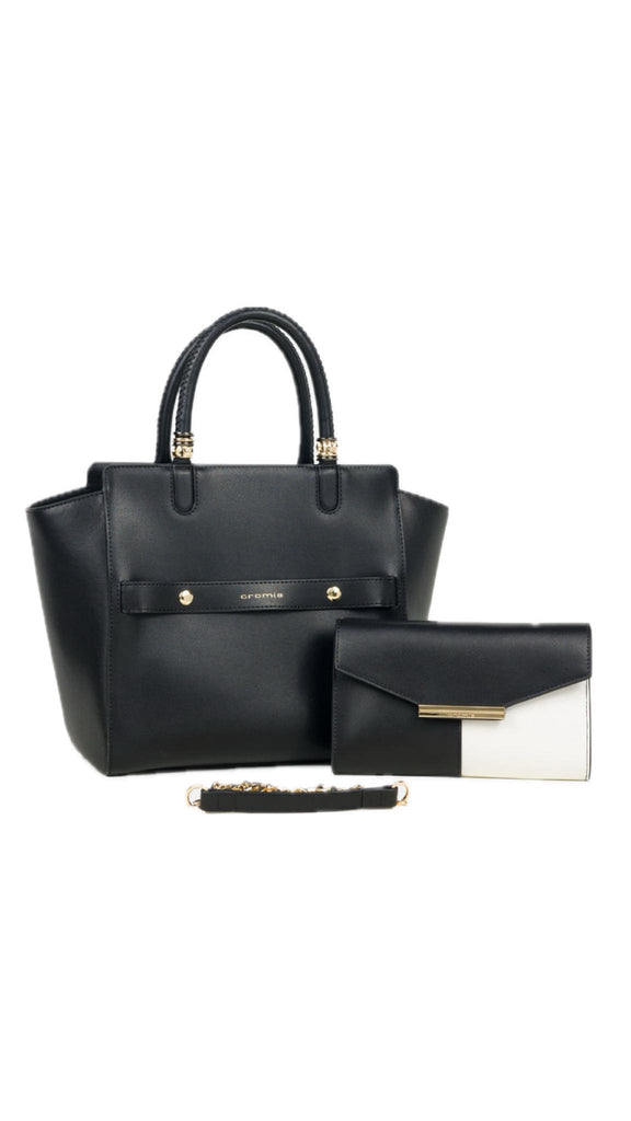 Borsa Cromia 1405833 ladies bag sophie black e white