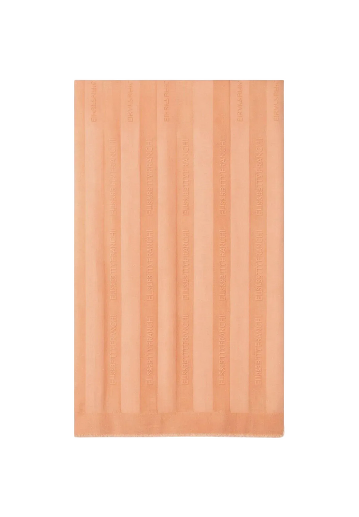 Foulard  Elisabetta Franchi SC15F61E2  in viscosa e modal con righe jacquard
