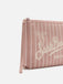POCHETTE SAINT BARTH ALINE EFFETTO SPUGNA CON FANTASIA A RIGHE IN RILIEVO