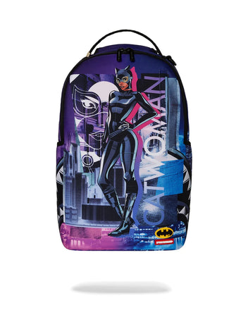 ZAINO SPRAYGROUND ART7746 CAT WOMAN IN THE CITY DLXR BACKPACK
