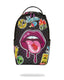ZAINO SPRAYGROUND ART7581 LIPS SMACK DOWN DLXSV BACKPACK