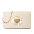 Borsa Love Moschino JC4368 Pochette con tracolla logo smaltato Oro