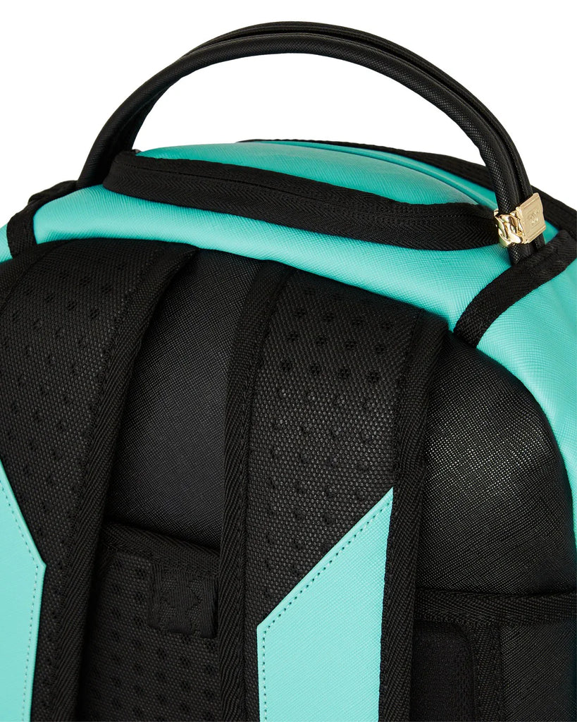 ZAINO SPRAYGROUND ART7015 SHARK CENTRAL AQUA DLXSV BACKPACK