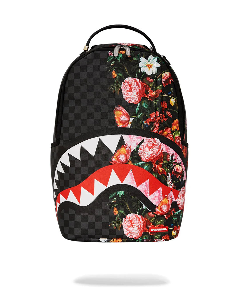 BORSA SPRAYGROUND ART7639 SPLIT PINK FLORAL CHECK DLXSV BACKPACK